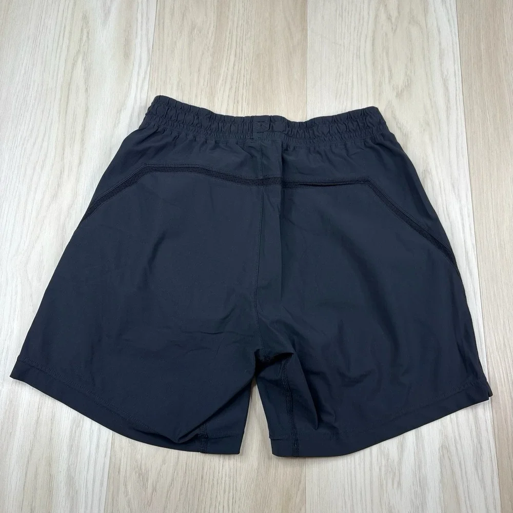 Rhone Mens Versatility Training Short Lined Size S Small Black Gym Workout